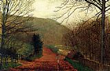 Forge Valley Scarborough by John Atkinson Grimshaw